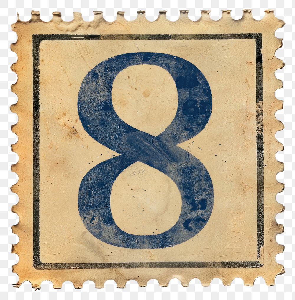PNG  Stamp alphabet number 8 font text letterbox.