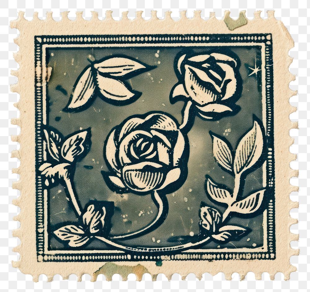 PNG  Vintage postage stamp art creativity currency.