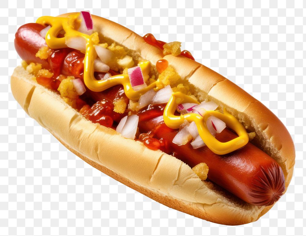 PNG Hot Dog with Ketchup hot dog food