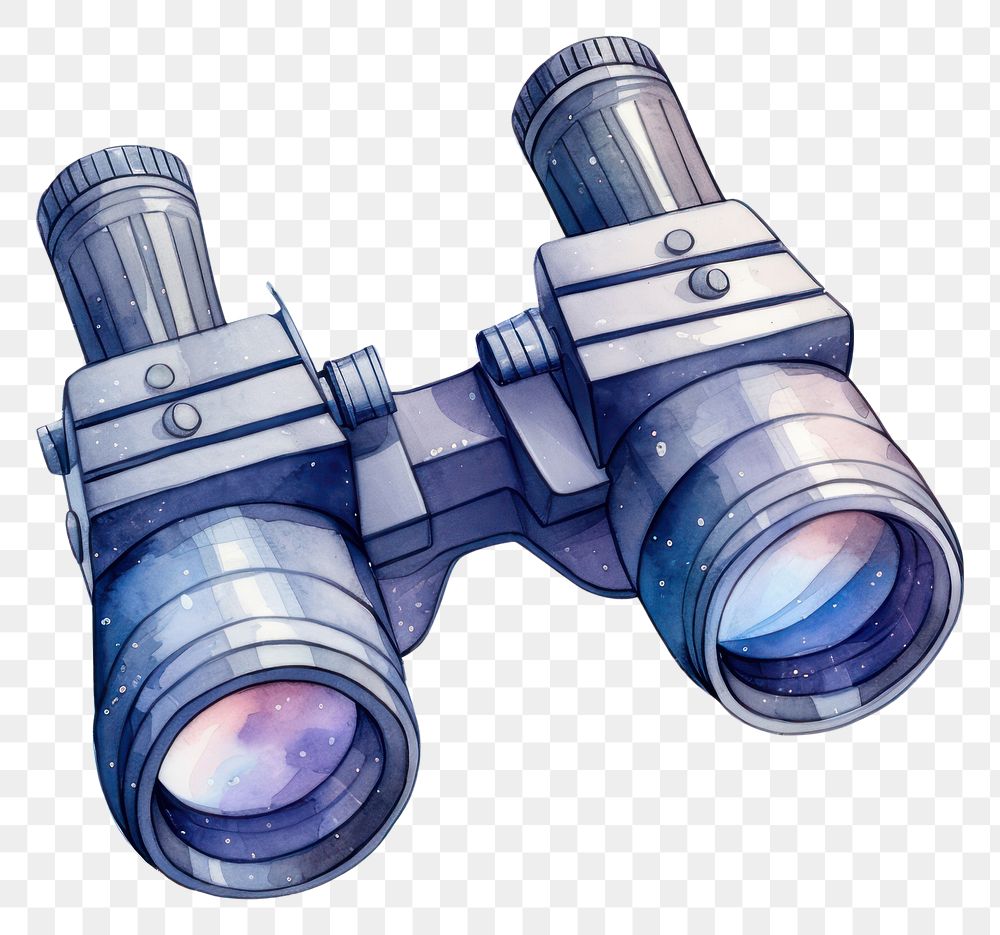 PNG Binoculars white background science font.