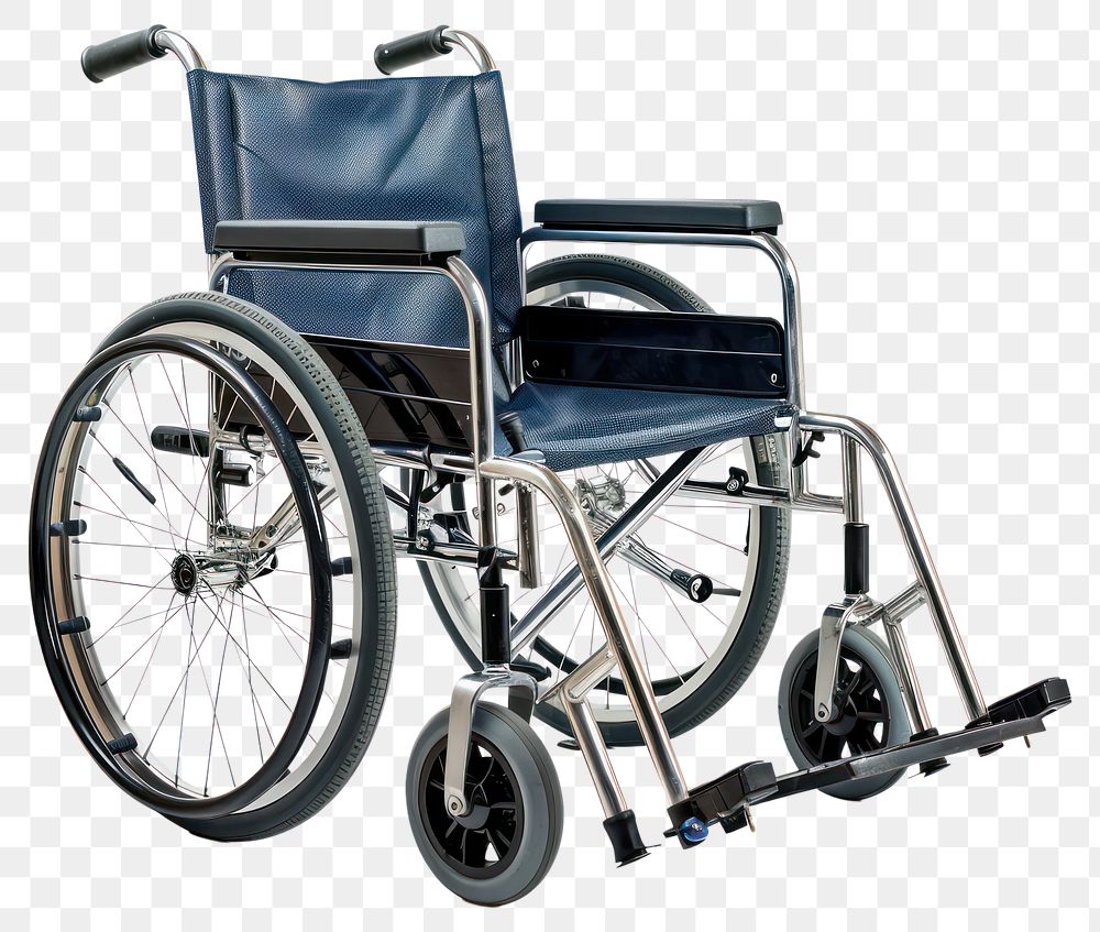PNG A front facing wheelchair bicycle vehicle white background.