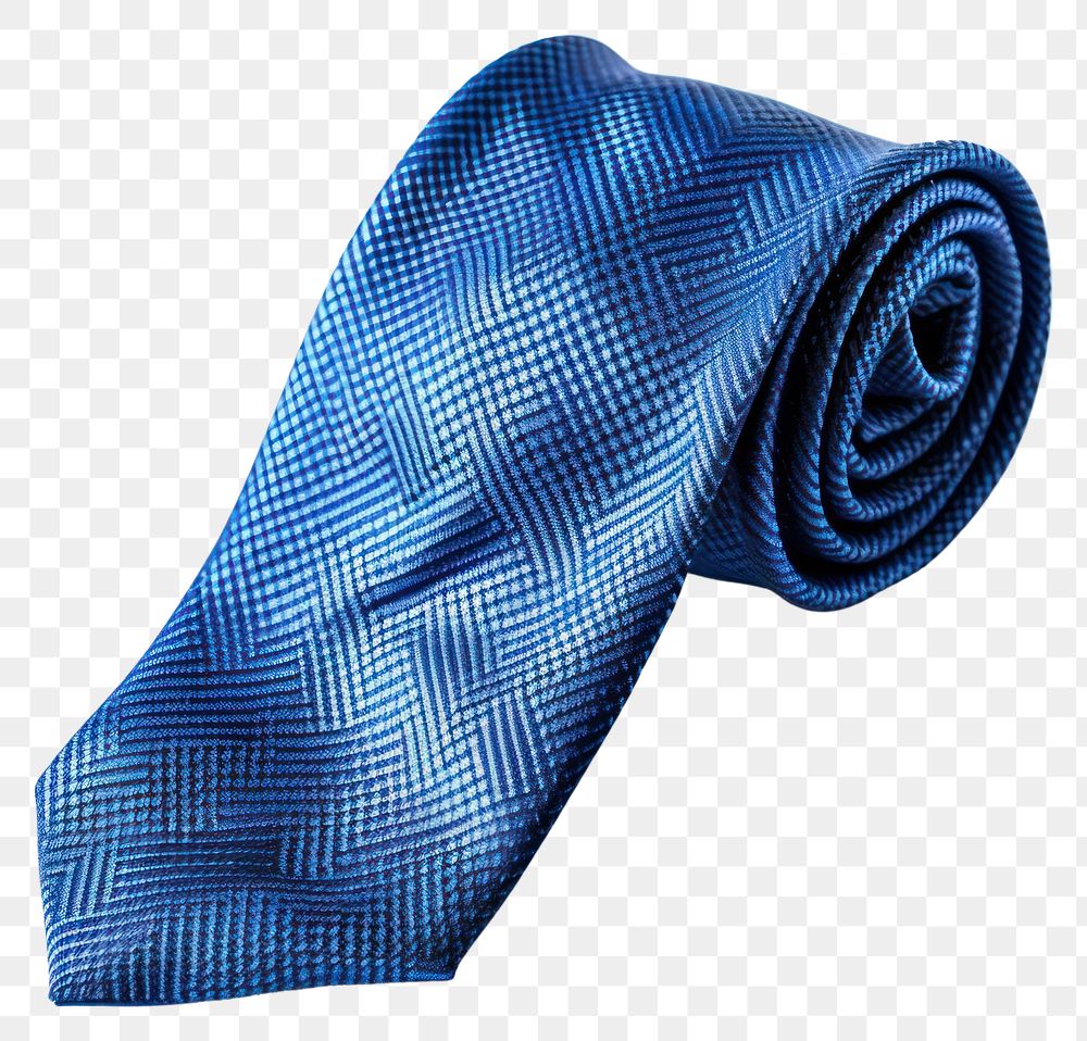 PNG Blue necktie white background accessories simplicity.