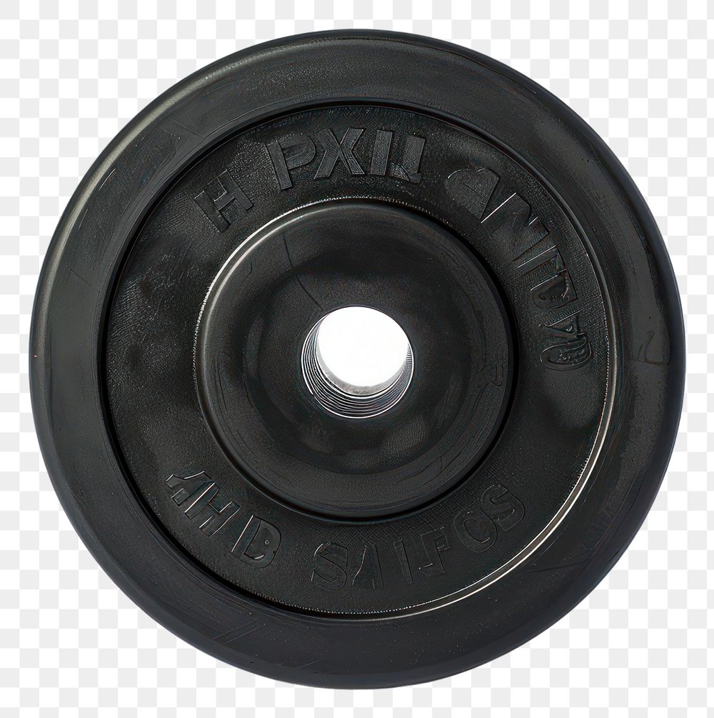 PNG 20kg weight plate wheel white background transportation.
