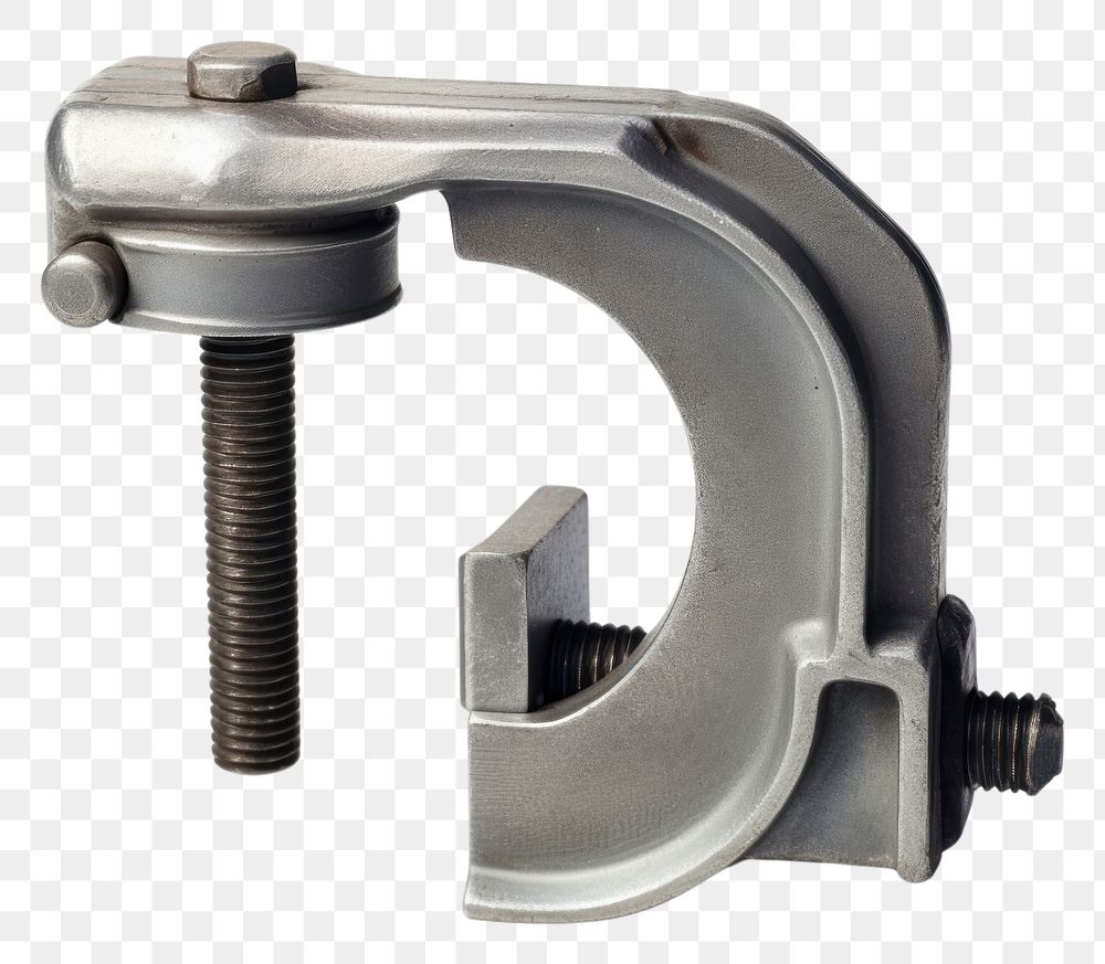 PNG C clamp tool white background equipment.
