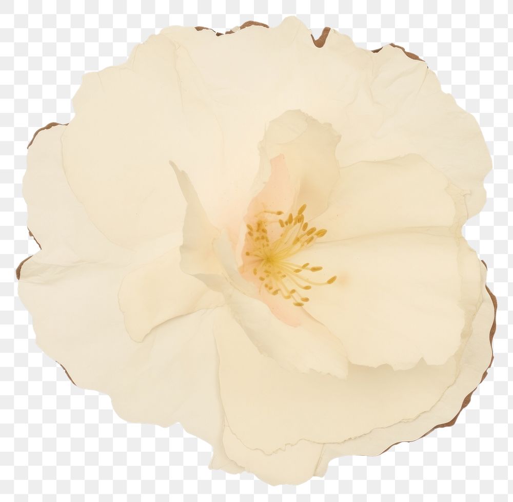 PNG Flower petal plant white.