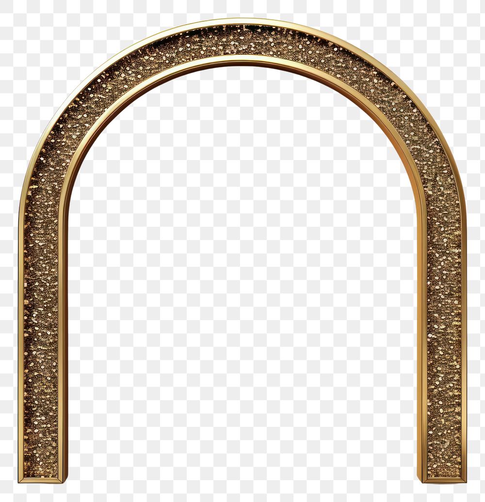 Frame glitter arch pillar shape architecture arched