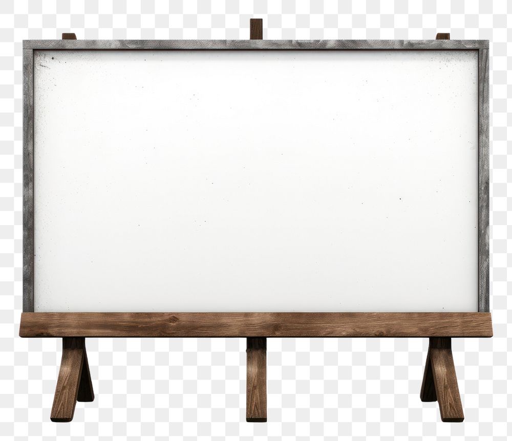 PNG Blank billboard white background architecture rectangle.