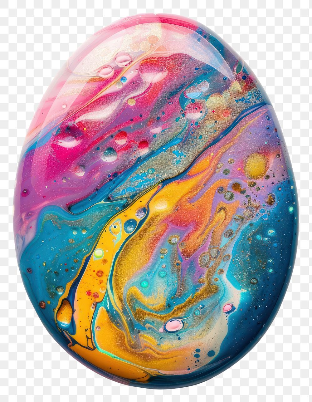PNG  Acrylic pouring easter egg accessories accessory gemstone.