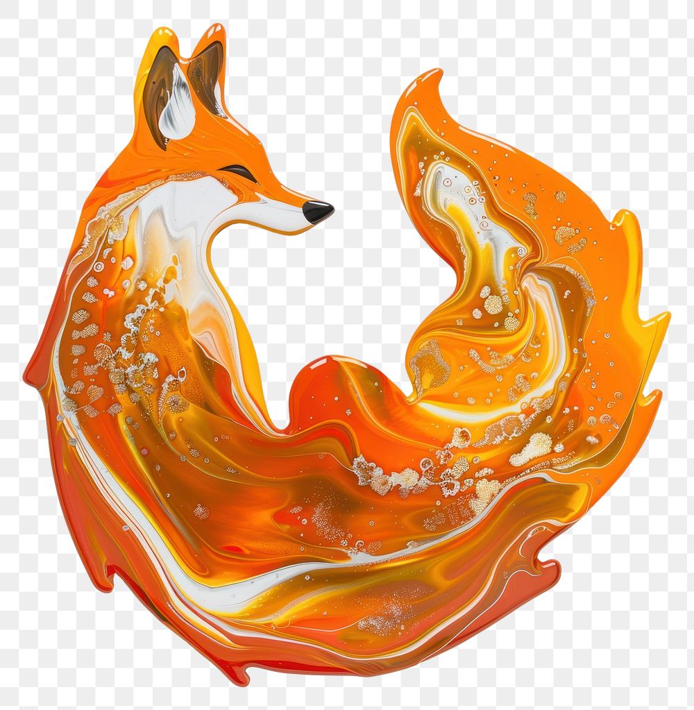 PNG  Acrylic pouring fox accessories accessory wildlife.