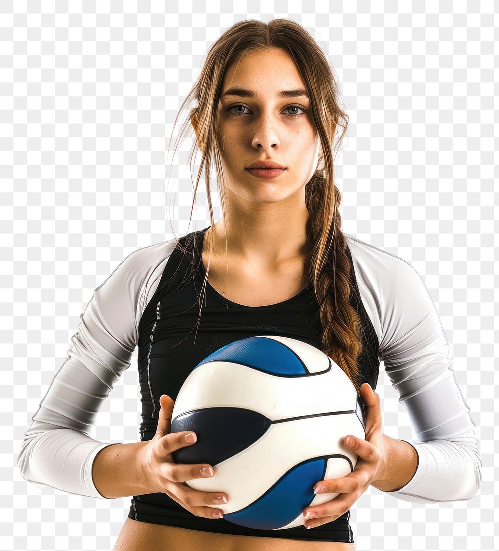 PNG Volleyball portrait sports photo.