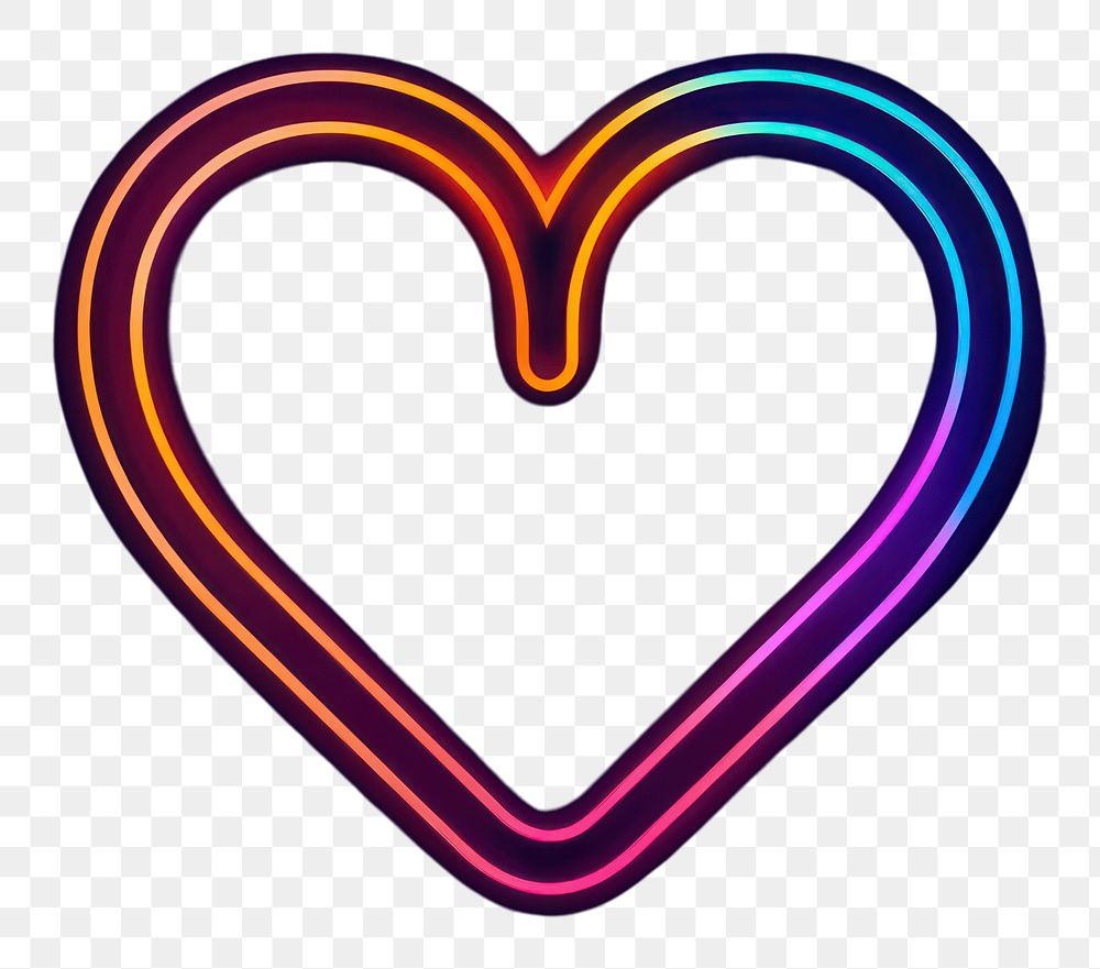 PNG Heart icon neon astronomy outdoors.