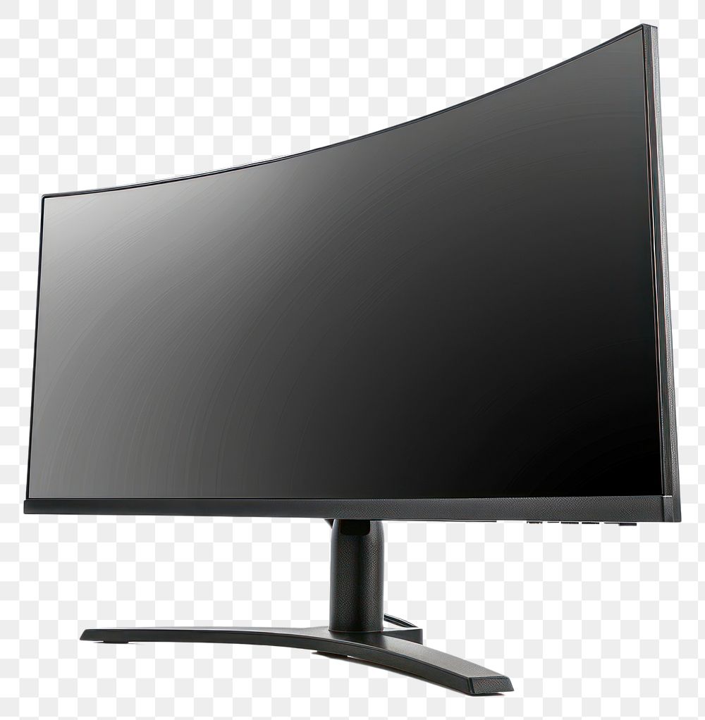 PNG Computer monitor curved electronics television hardware.