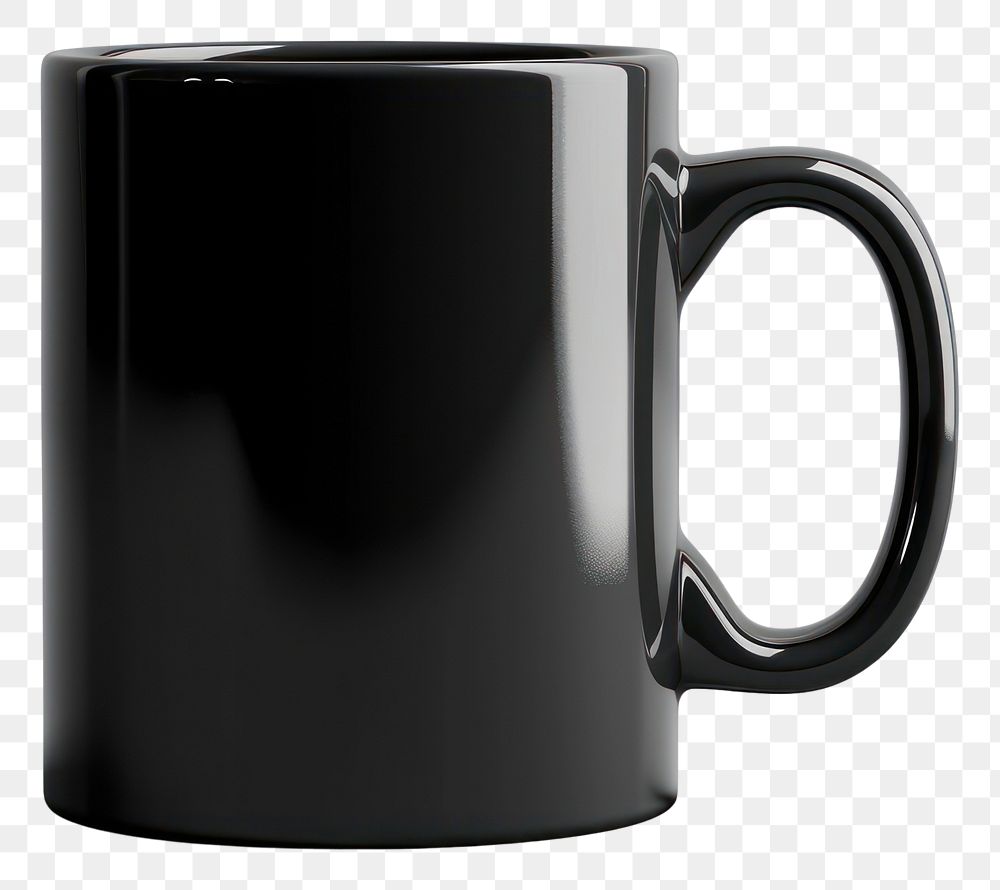 PNG Mock up mug coffee drink black