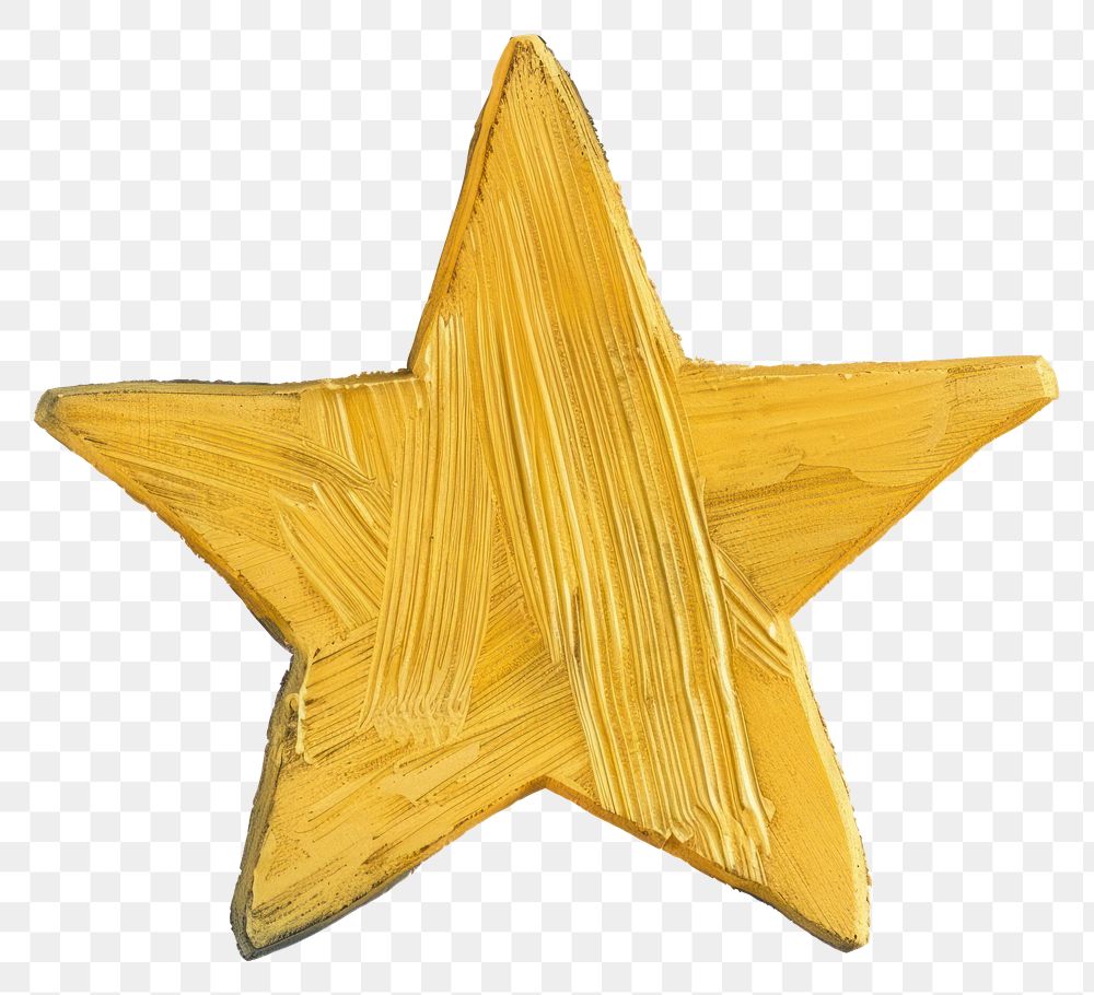 PNG Yellow star symbol white background echinoderm.