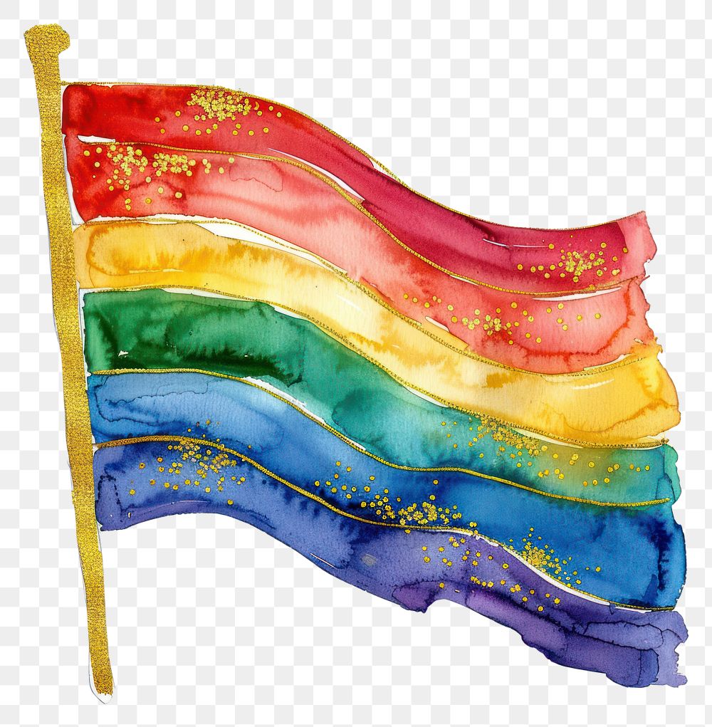 PNG Pride flag diaper silk.