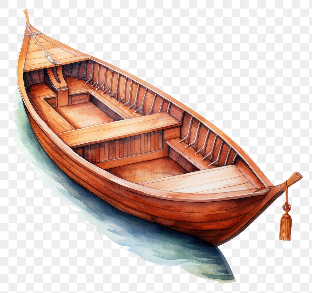 PNG Thai wooden boat water transportation watercraft