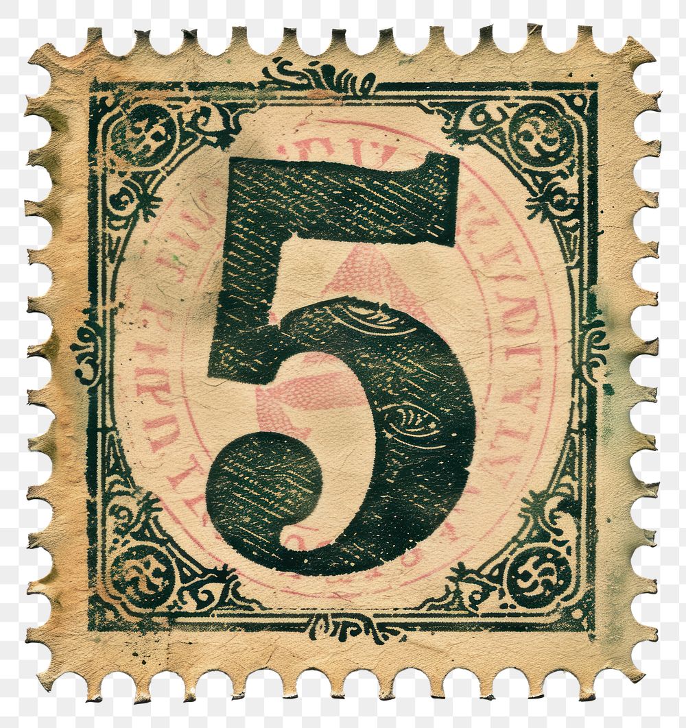 PNG  Stamp alphabet number 5 font text currency.