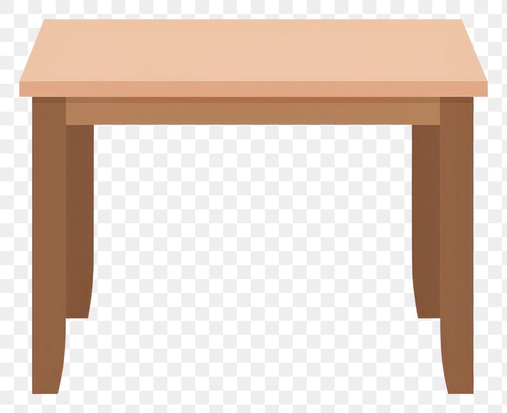 PNG Flat design table furniture desk white background.