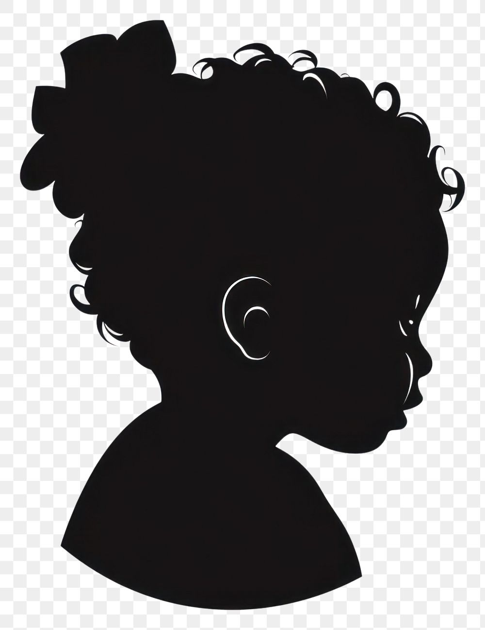 PNG Baby silhouette clip art white background backlighting accessories.