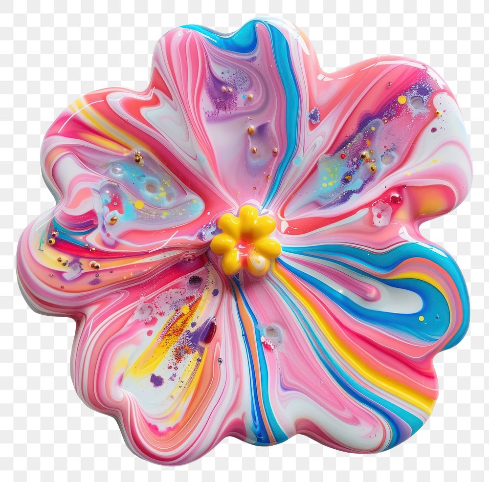 Resin shape flower confectionery accessories creativity.