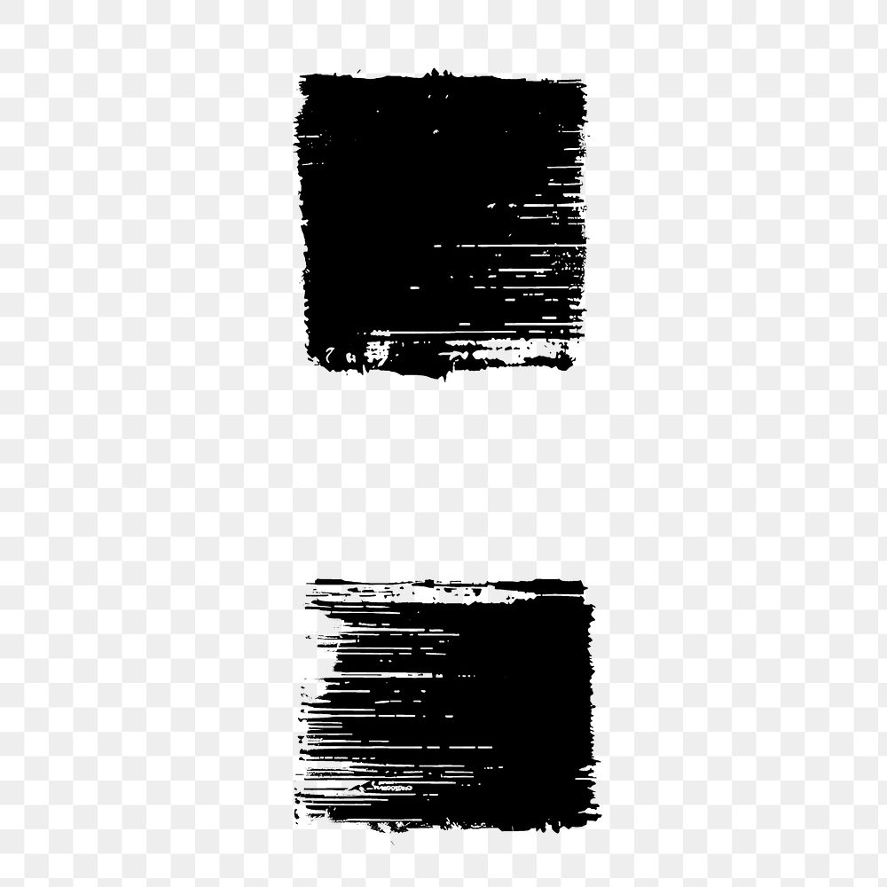 PNG Rectangle textured darkness painting.