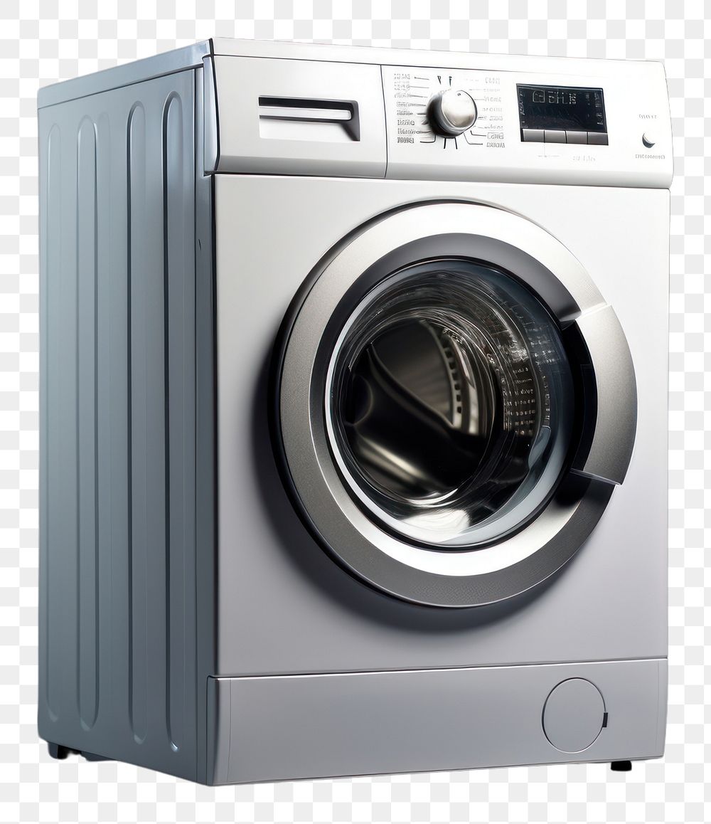 PNG Washing machine appliance washing dryer.