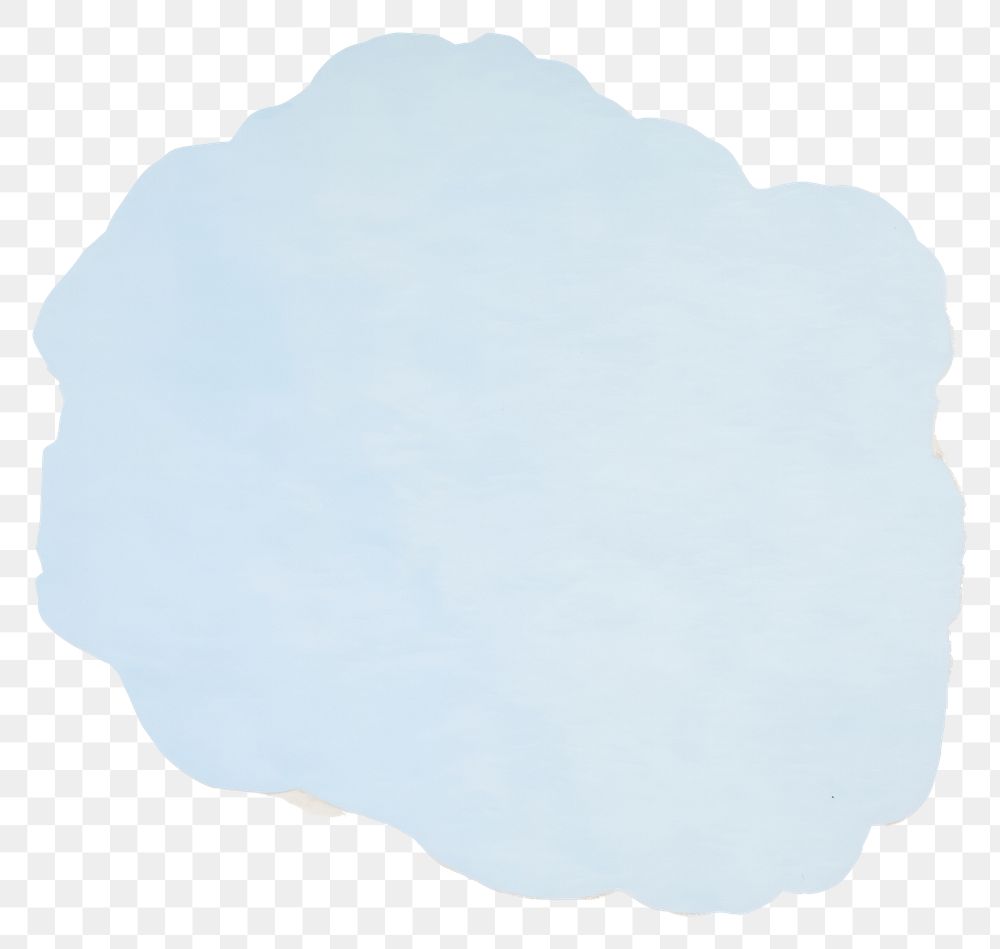 PNG Cloud shape ripped paper backgrounds white blue.