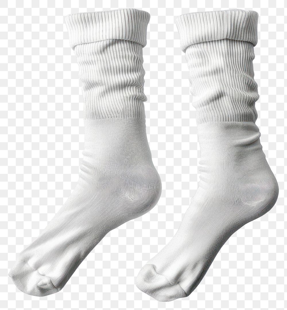 PNG Sock white fracture clothing.