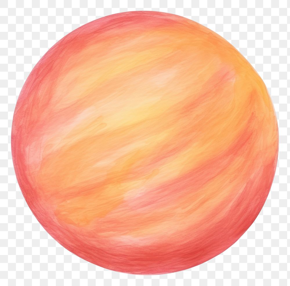 PNG Venus planet drawing sphere white background.