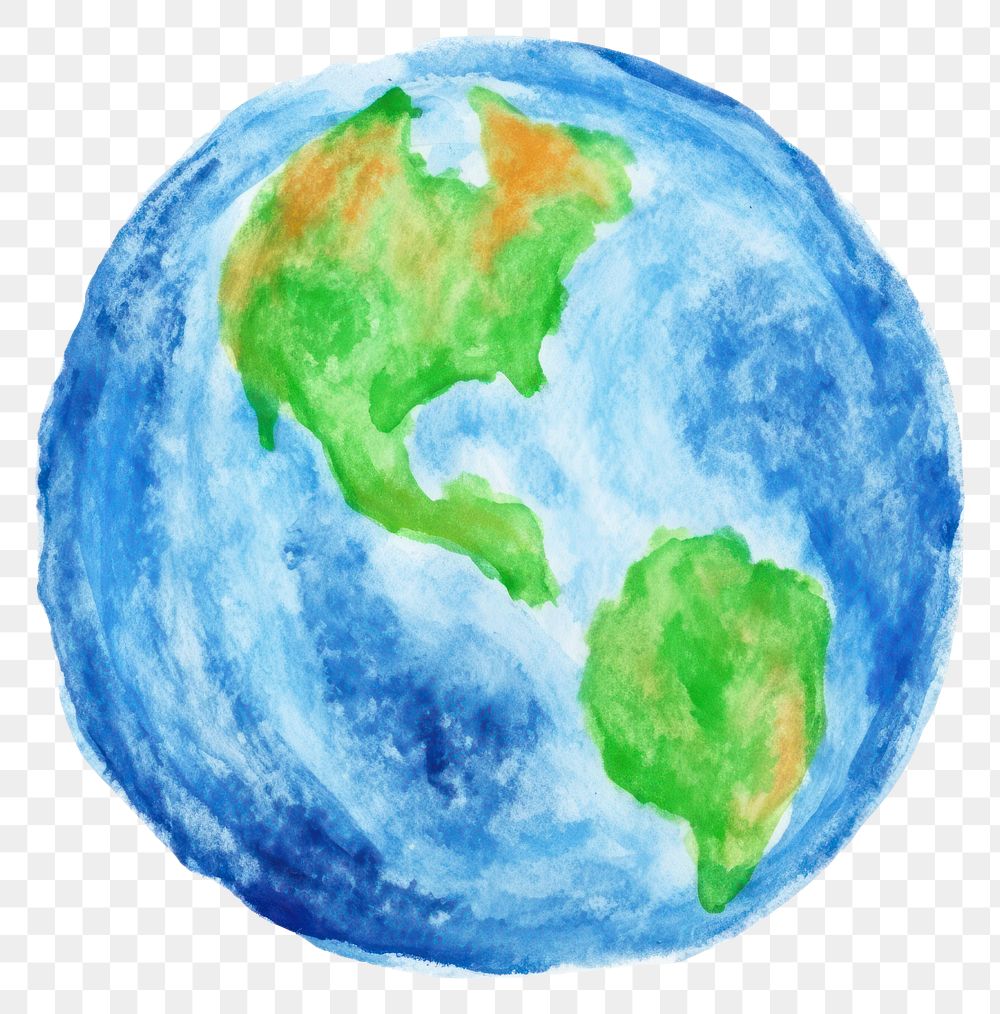 PNG Earth planet drawing globe space.