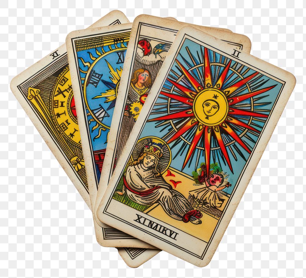 PNG Tarot 3 cards game white background creativity.