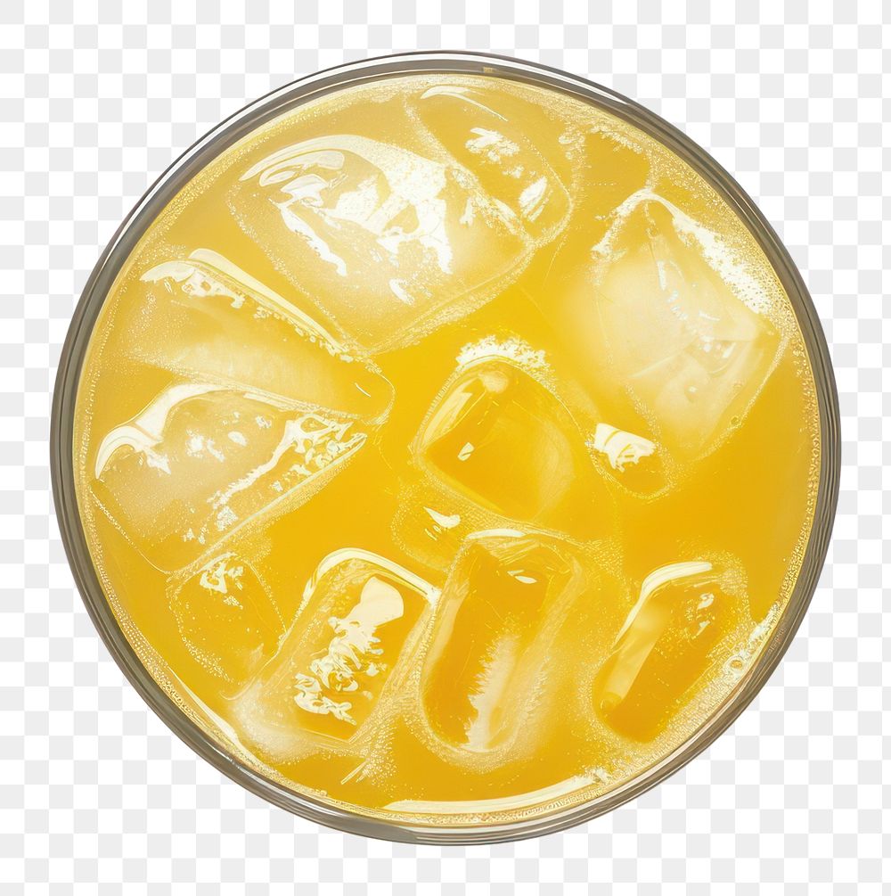 PNG Lemonade drink juice white background.