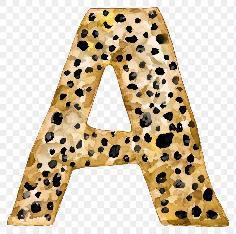 PNG Alphabet A ripped paper shape font text.