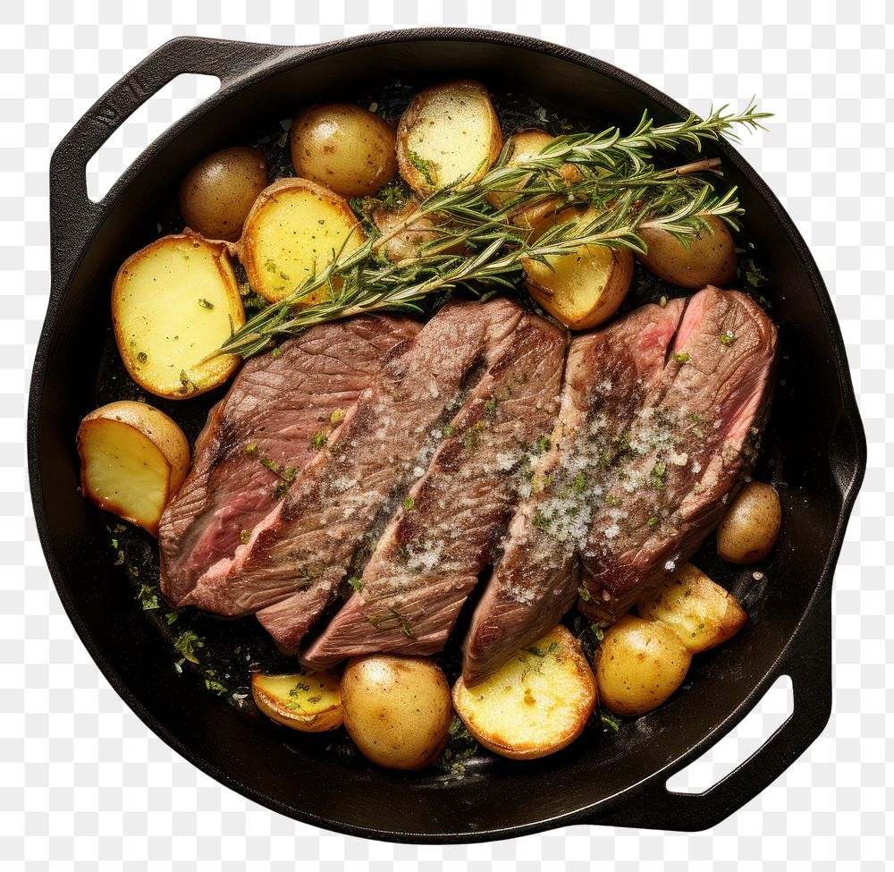 PNG Steak meat food beef. AI generated Image by rawpixel.