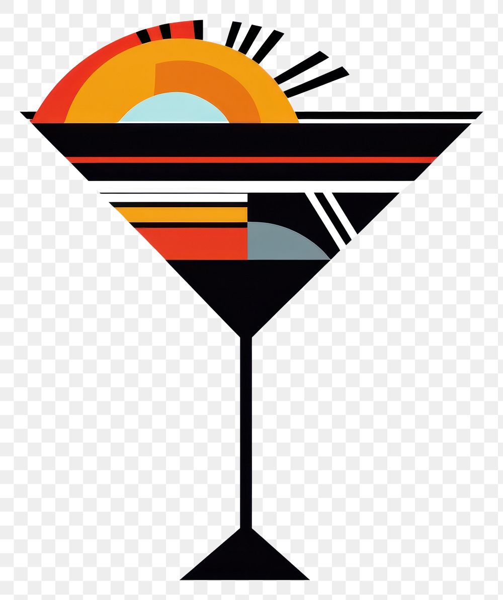 PNG  Vector cocktail impressionism beverage alcohol martini.