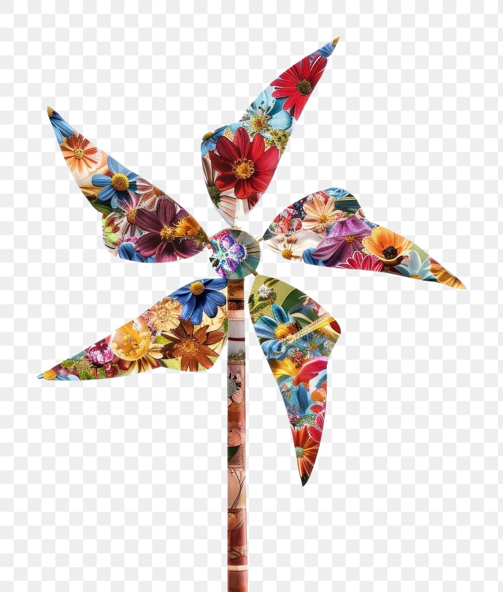 PNG Flower Collage Windmill Clean Energy invertebrate anisoptera dragonfly.