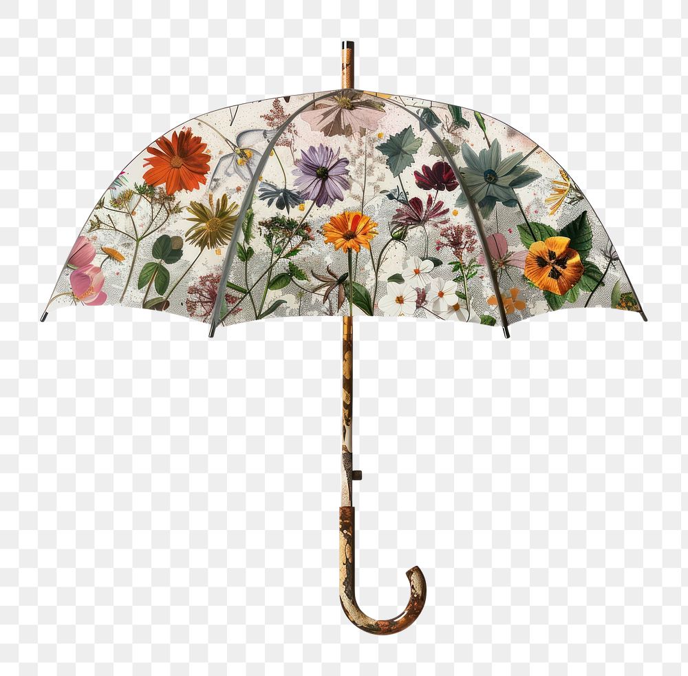 PNG Flower Collage Umbrella umbrella chandelier canopy.