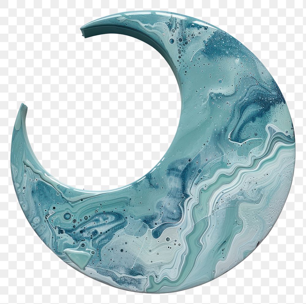 PNG  Acrylic pouring Moon moon accessories accessory.