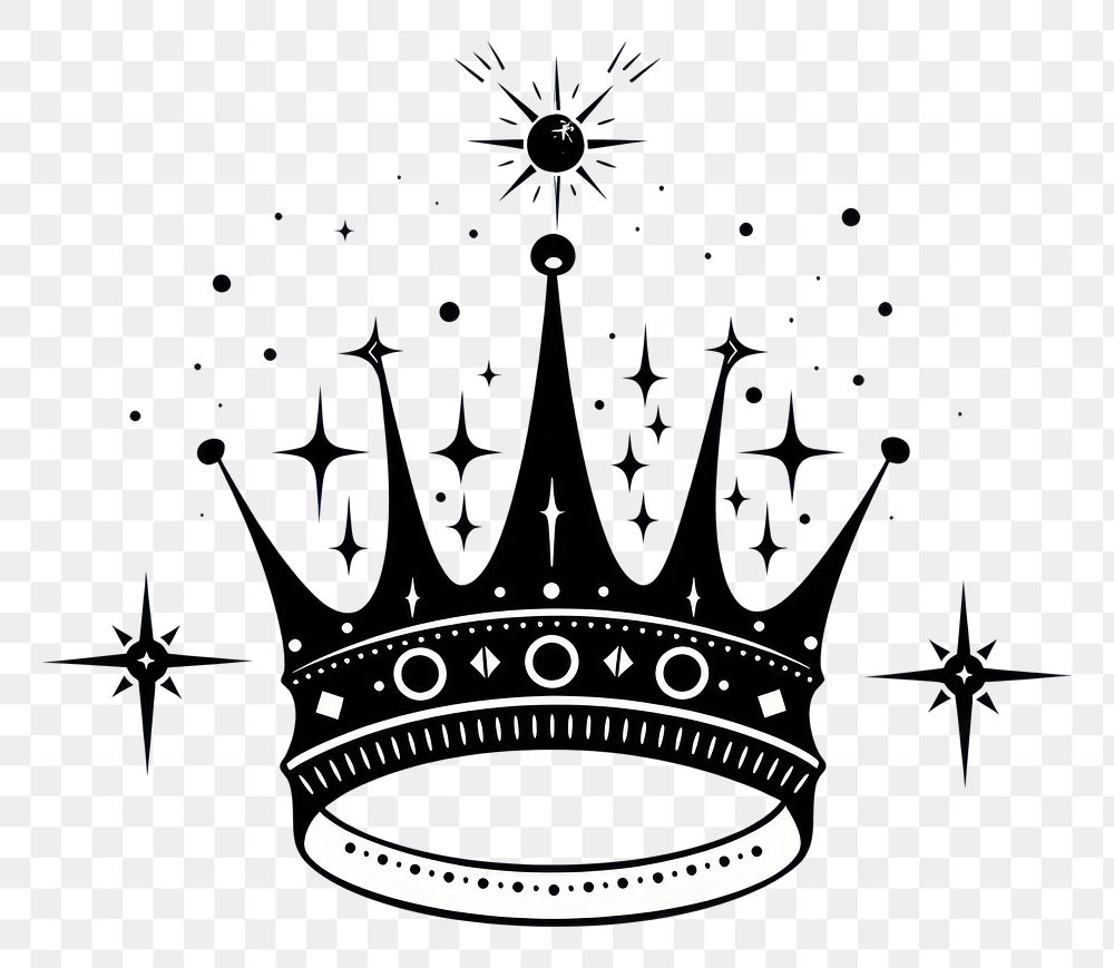 PNG Surreal aesthetic Crown logo crown accessories chandelier.