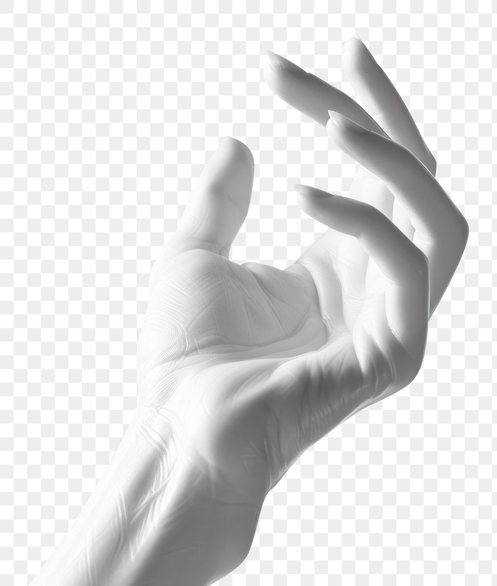 PNG Hand gesture white hand finger.