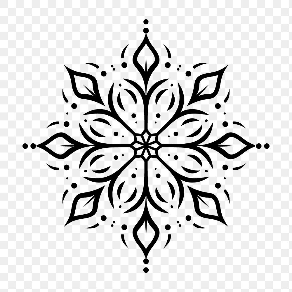 PNG  Surreal aesthetic snowflake logo art graphics outdoors.