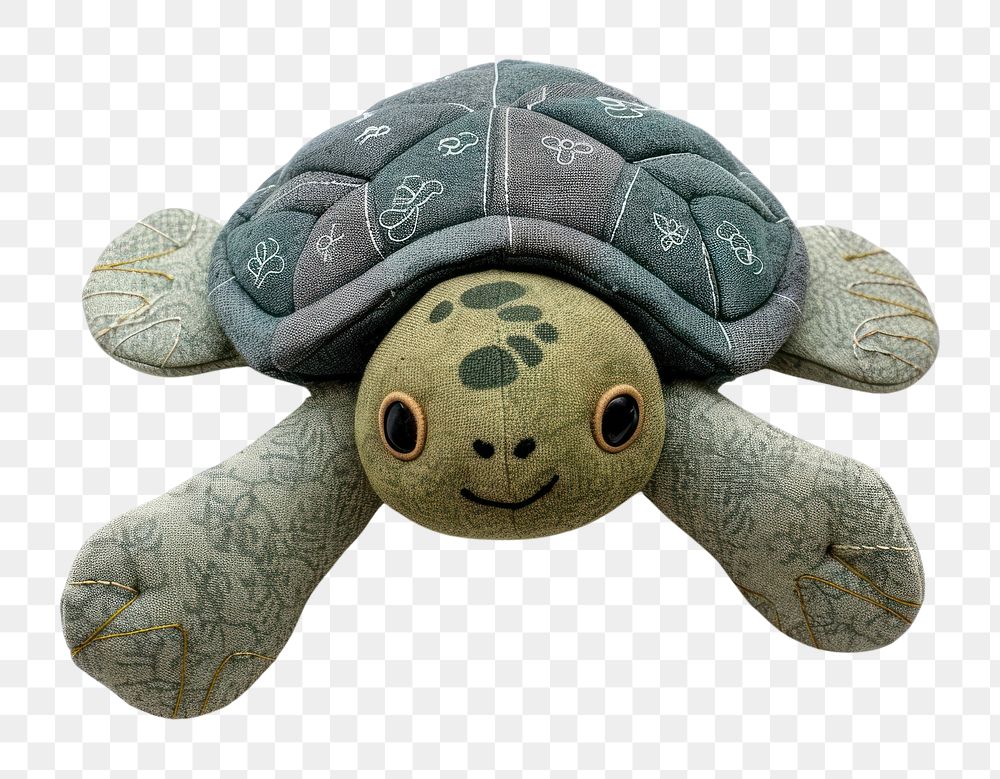 PNG Cute cartoon turtle toy tortoise wildlife reptile.