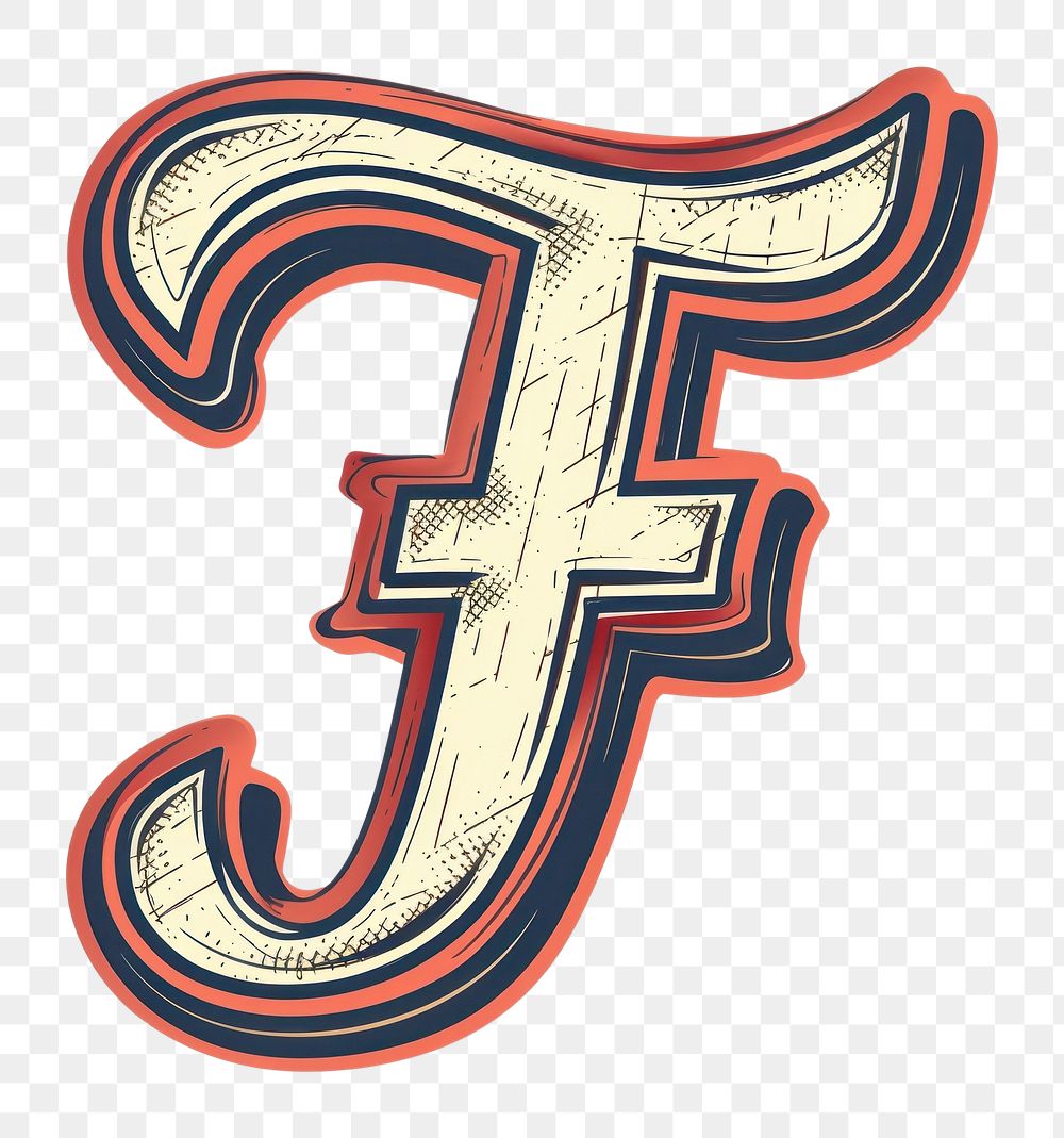 Varsity letter F text electronics alphabet