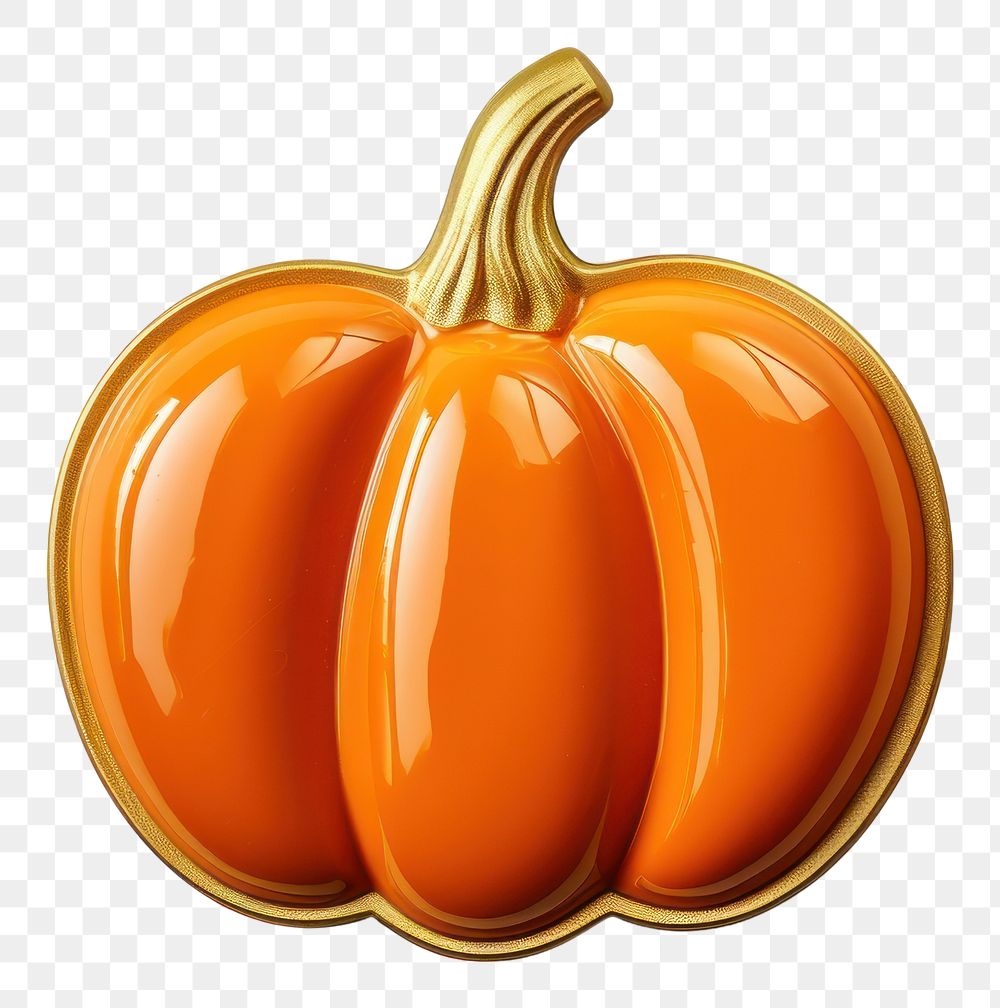 PNG Brooch of pumpkin accessories vegetable accessory
