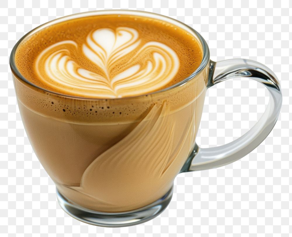 PNG Coffee latte cup beverage.