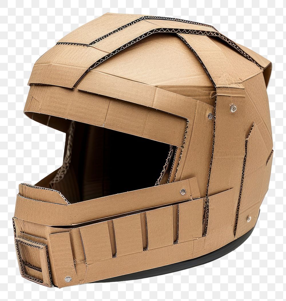 PNG Motorcycle helmet cardboard accessories accessory.