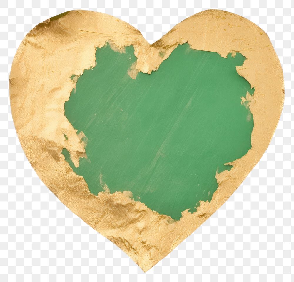 PNG  Green heart shape ripped paper animal symbol shark.