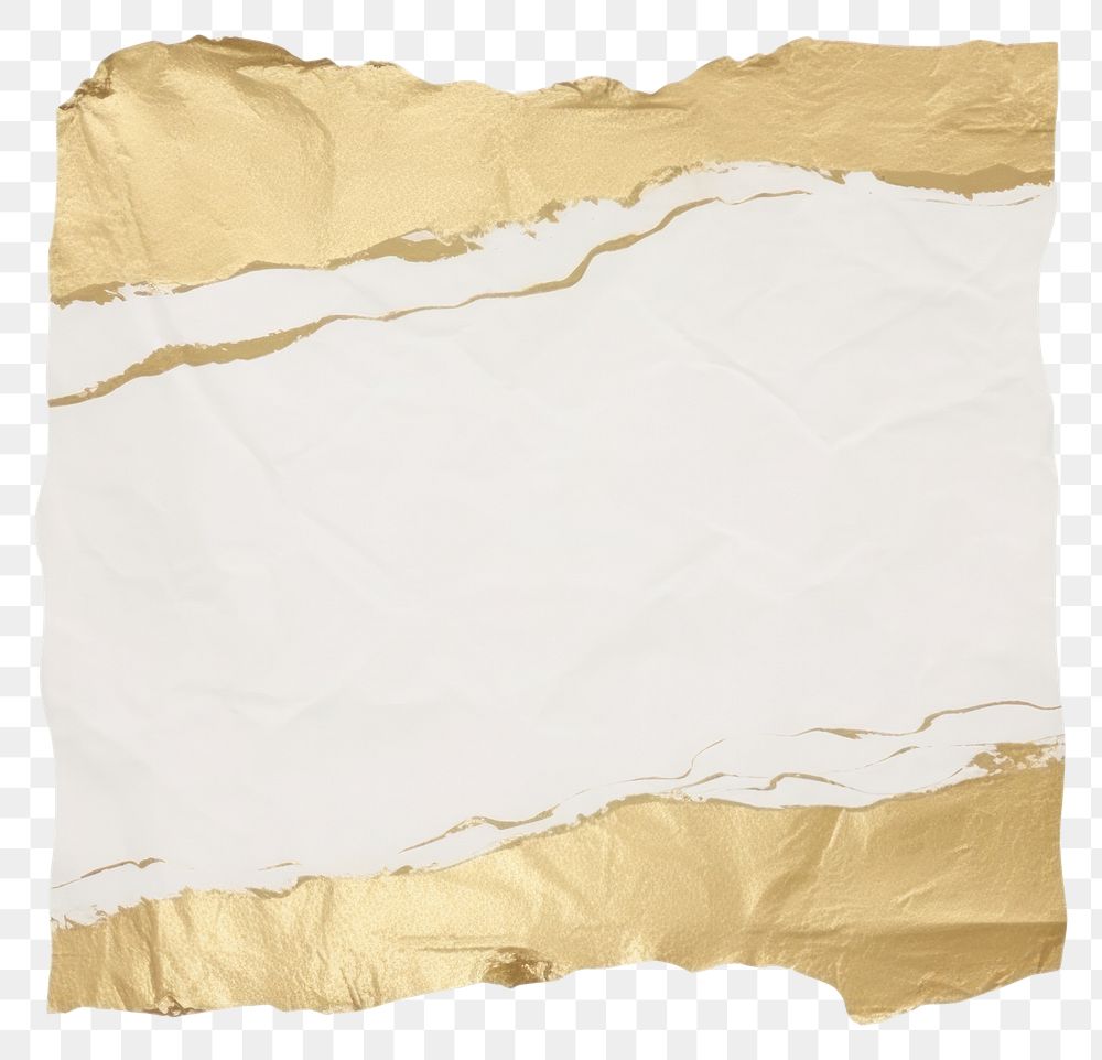 PNG  Gold white marble ripped paper blanket diaper.