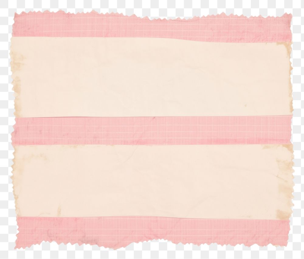PNG  Pink stripe line ripped paper blanket linen home decor.