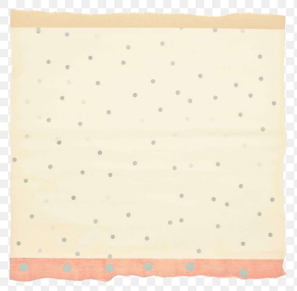 PNG  Polka dot ripped paper text pattern rug.